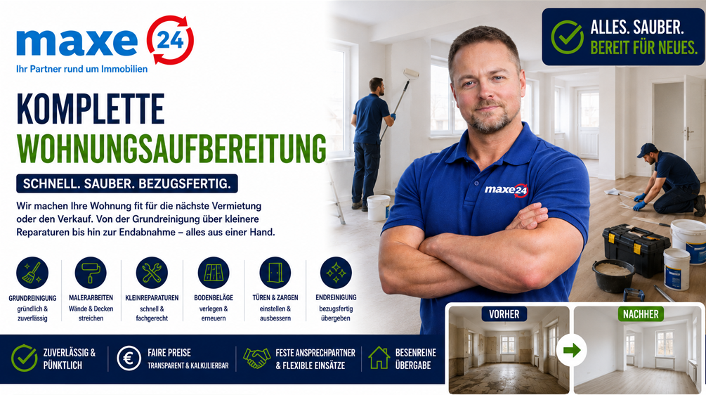 Wohnungsaufbereitung